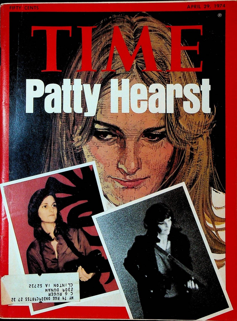 Time Magazine April 29 1974 Patty Hearst Zebra Murders Watergate