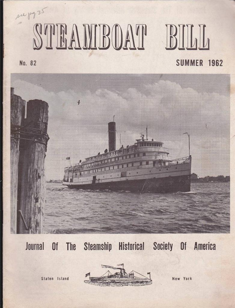 Steamboat Bill #82 Catskill Moving Line Summer 1962