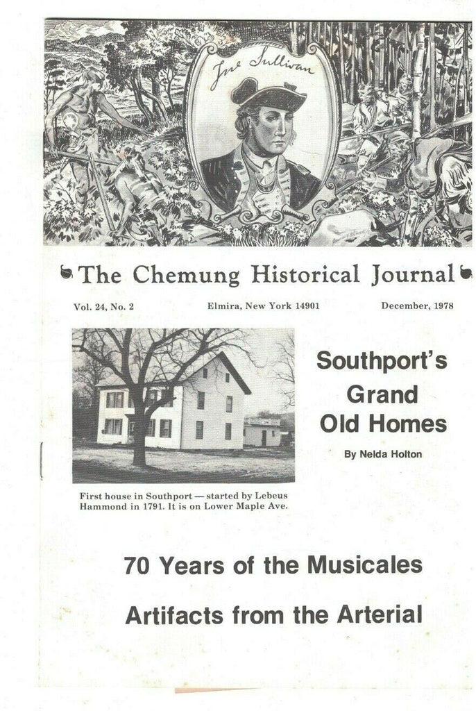Chemung Historical Journal December 1978 Southport's Grand Old Homes