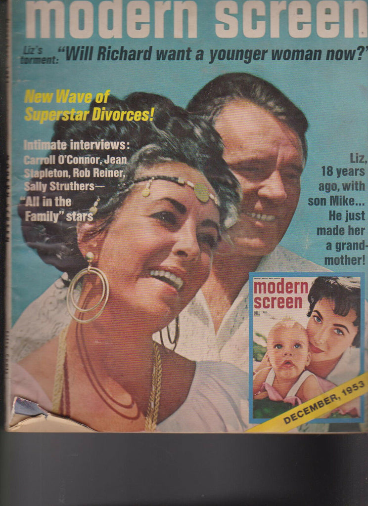 Modern Screen Magazine Liz Taylor All in the Family  November 1971