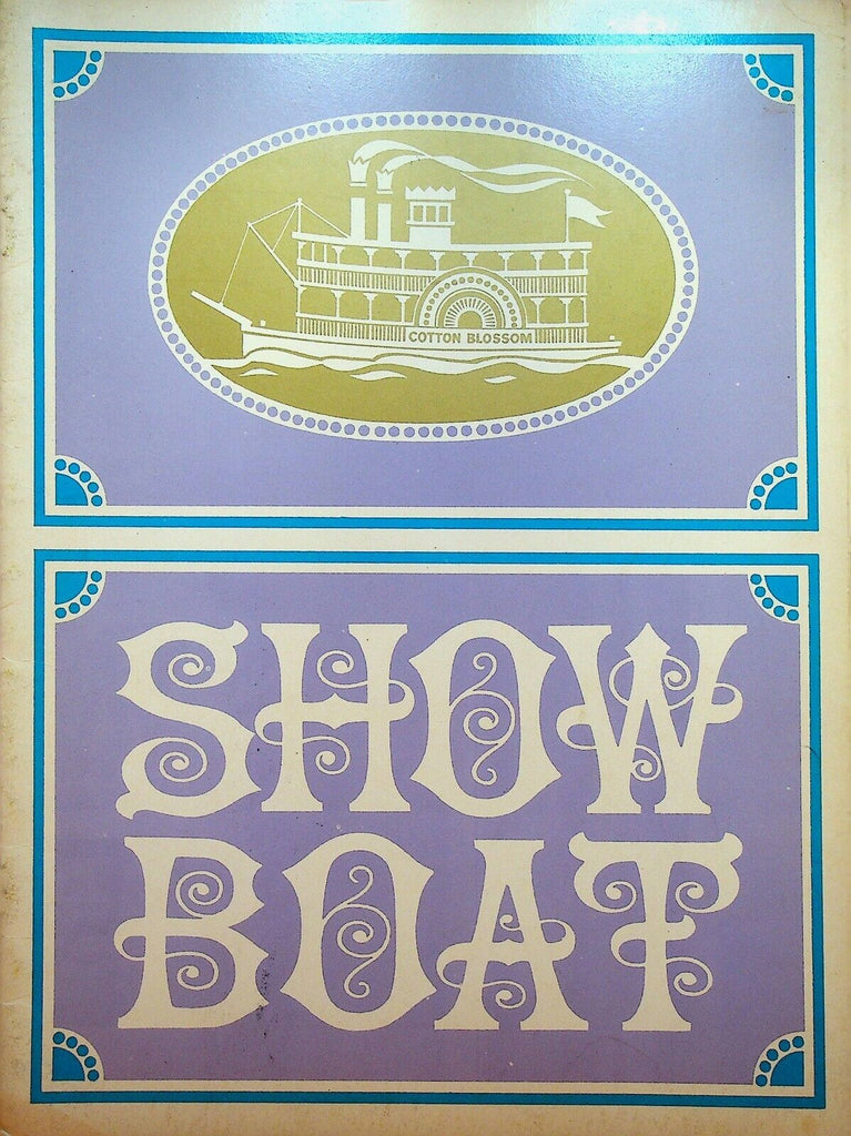 Show Boat Program Lincoln City Revival 1966 William Warfield Constance Towers