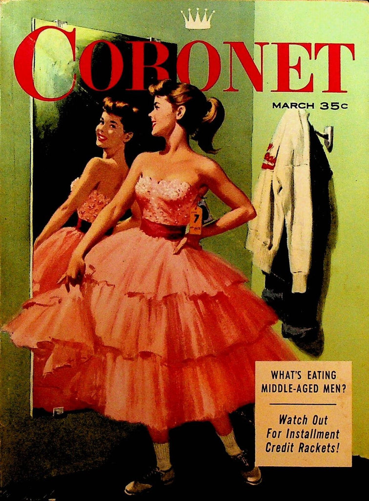 Coronet Magazine March 1957 Cathy Crosby Elizabeth Taylor