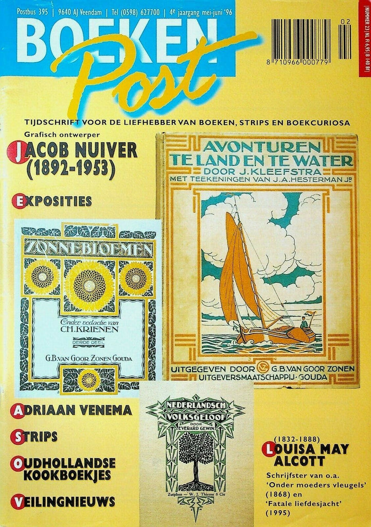 Boeken Post Magazine May 1996 Louisa May Alcott Jacob Nuiver
