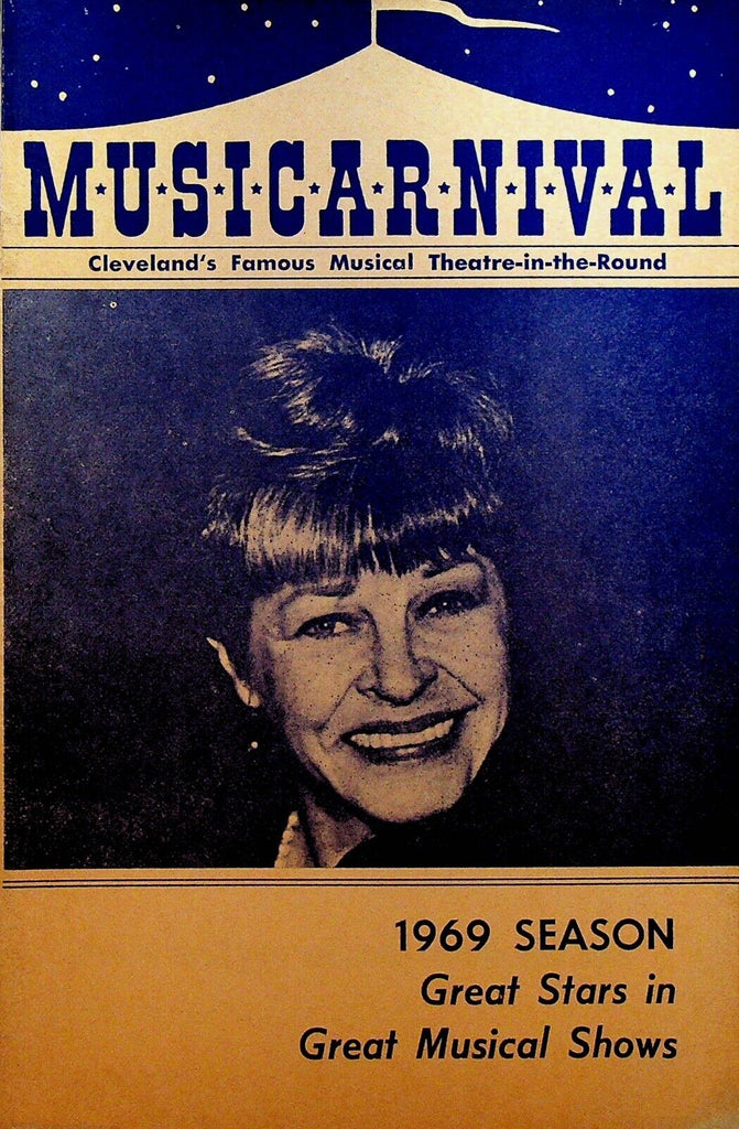 Musicarnival 1969 Program Cleveland Martha Raye Hello Sucker Linda Ronstadt Ad