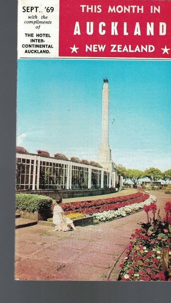 This Month in Auckland New Zealand booklet September 1969
