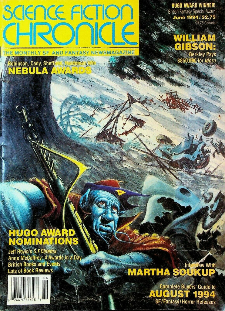 Science Fiction Chronicle June 1994 William Gibson Martha Soukup