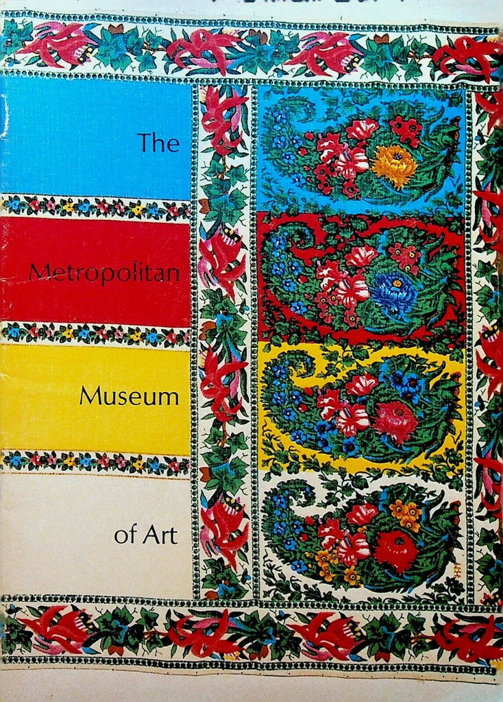 The Metropolitan Museum of Art Catalog Traditional Russian Costumes 1970s