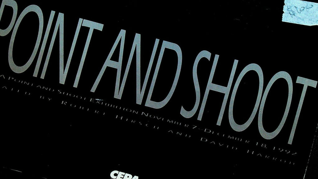 Point and Shoot Photography Exhibition Catalog CEPA Gallery 1992