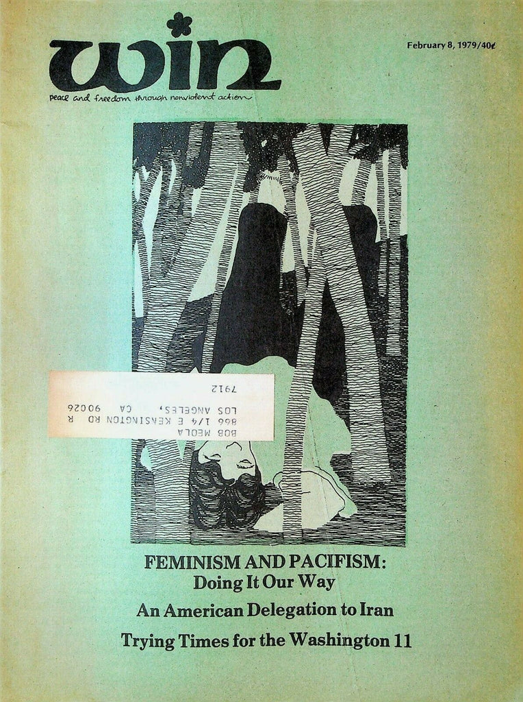 Win Magazine February 8 1979 Feminism & Pacifism Washington 11