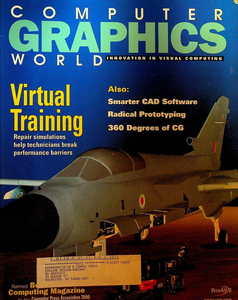 Computer Graphics World Magazine September 2000 Madame Tussaud British RAF