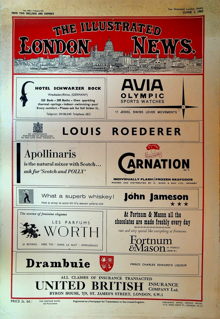 Illustrated London News June 1 1963 Manchester United USS Enterprise Mt Everest