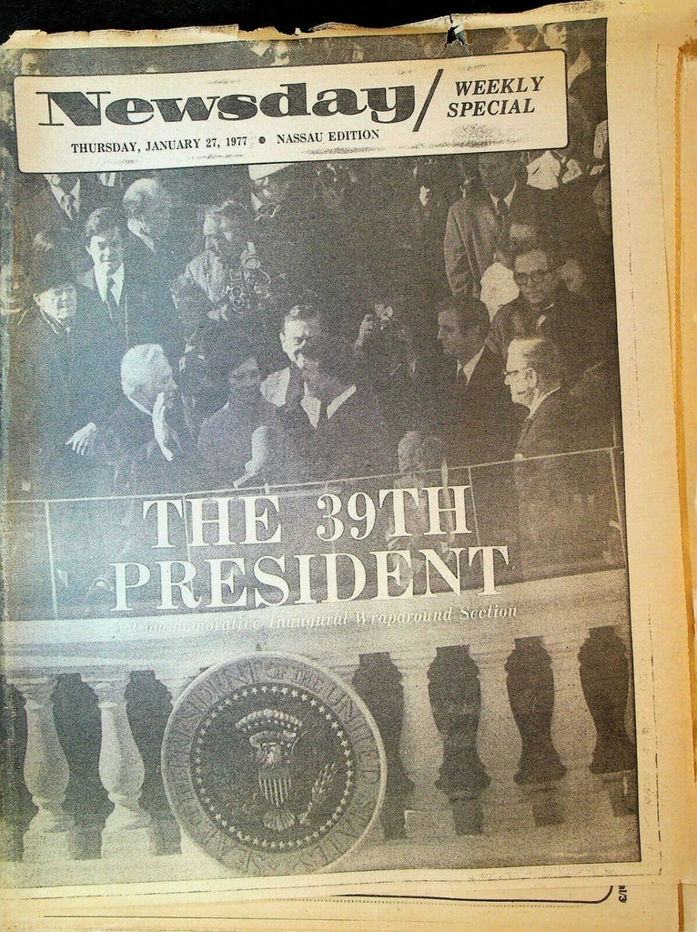 Newsday January 27 1977 Weekly Special Jimmy Carter Inauguration