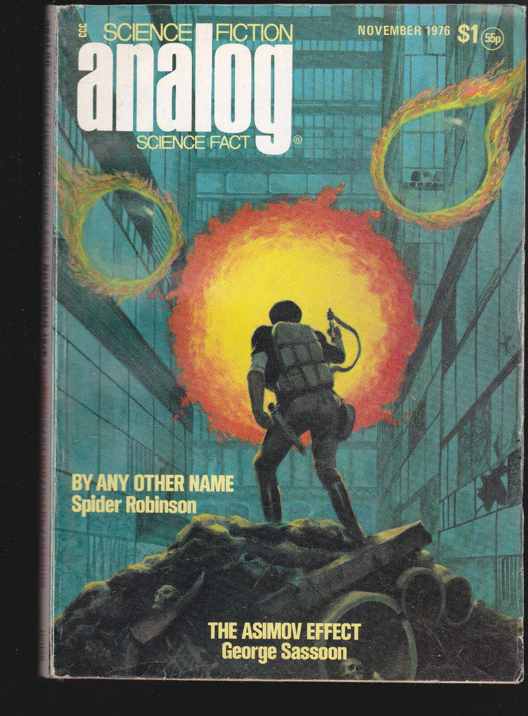 Analog Magazine November 1976 Spider Robinson George Sassoon