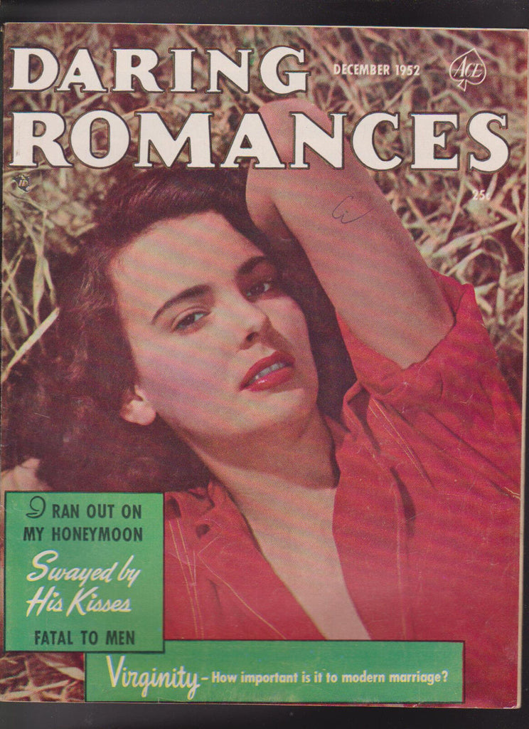 Daring Romances Magazine December 1952 How Important is Virginity