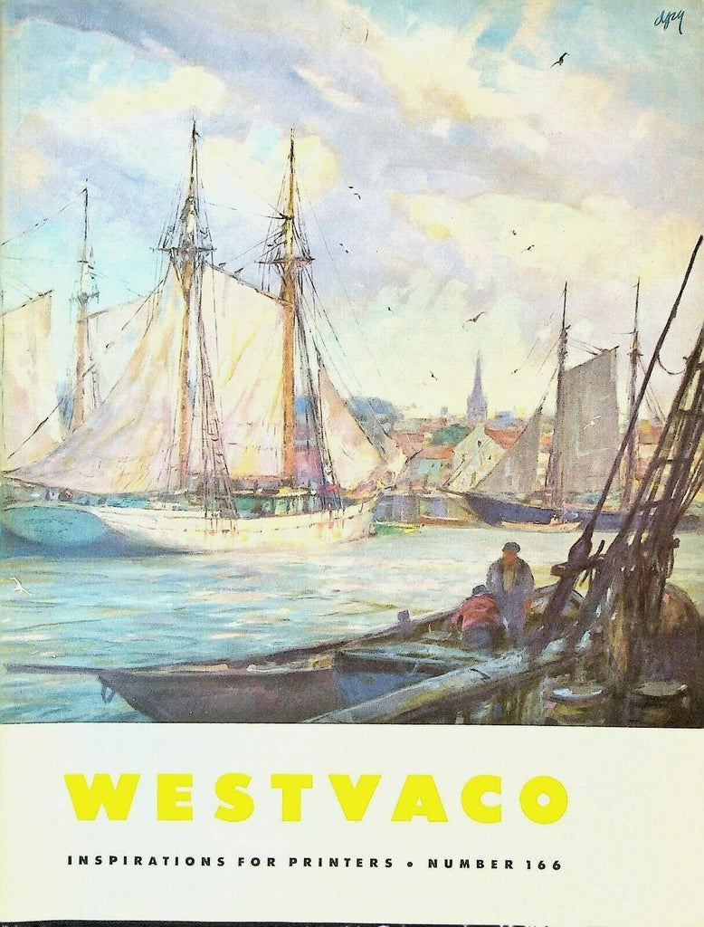 Westvaco Inspirations for Printers Magazine 166 1947 Gordon Grant