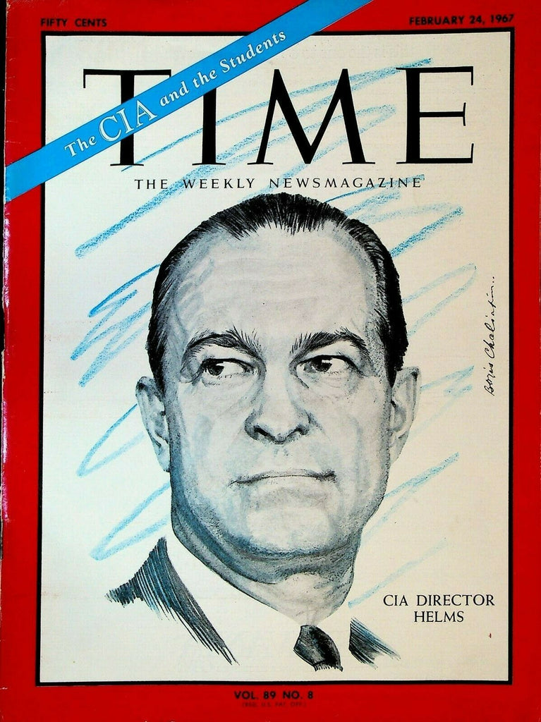 Time Magazine February 24 1967 CIA Mia Farrow Bill Russell The Rosenbergs