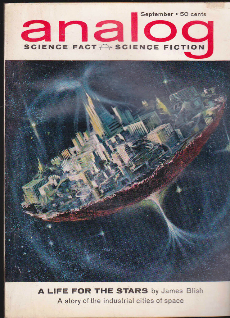 Analog Magazine James Blish Mack Reynolds Christopher Anvil September 1962