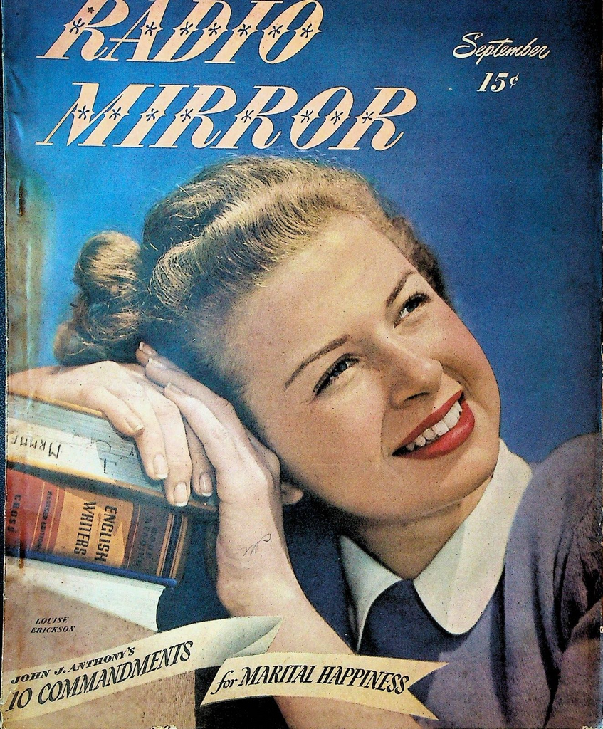 Radio Mirror September 1946 Louise Erickson A Date With Judy
