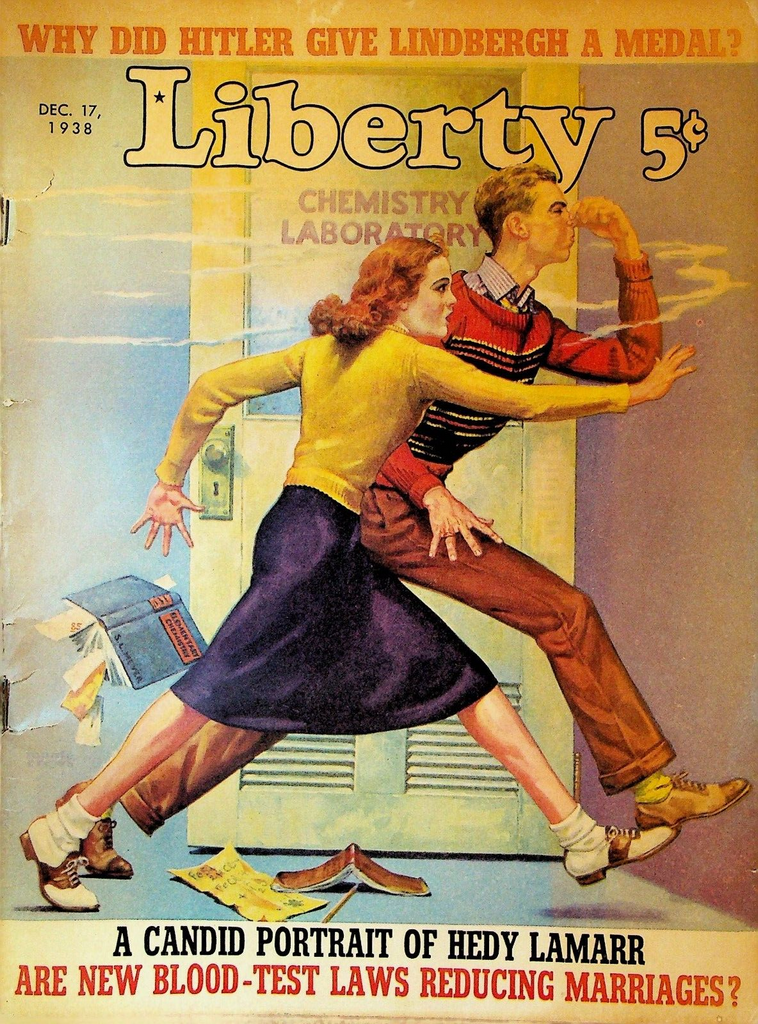 Liberty Magazine December 17 1938 Hedy Lamarr Charles Lindbergh