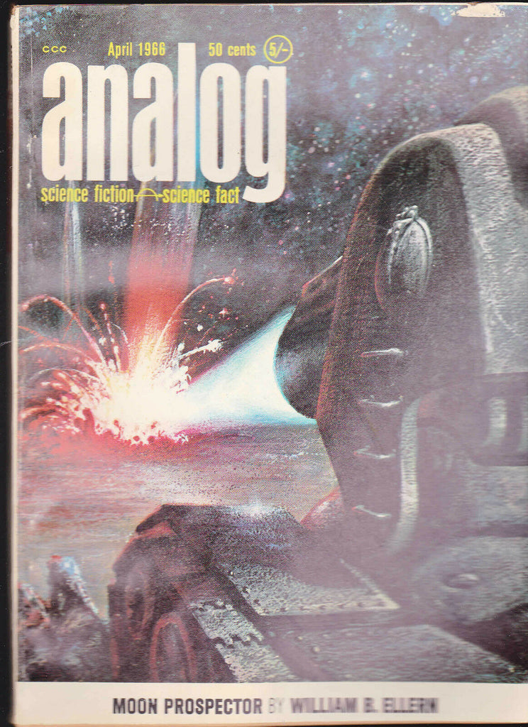 Analog Magazine Poul Anderson William B Ellern Lee Correy  April 1966