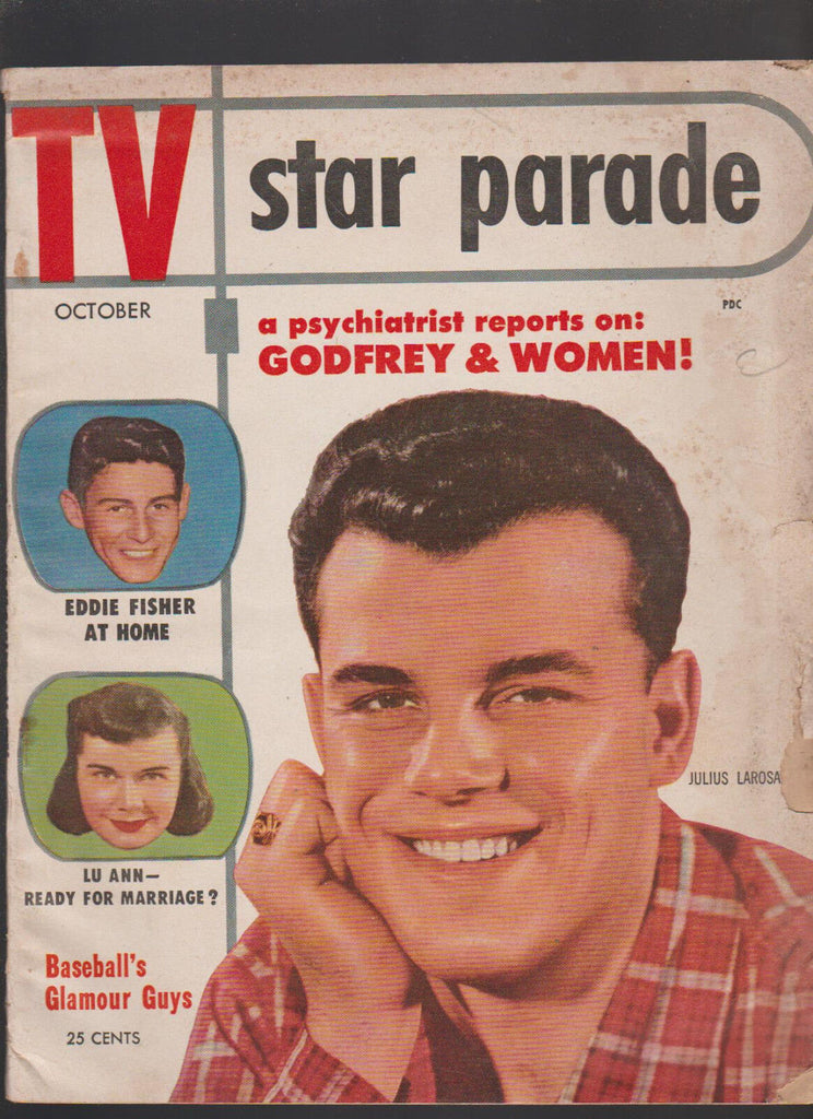TV Star Parade October 1953 Arthur Godfey Julius LaRosa Eddie Fisher