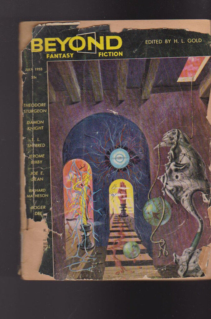 Beyond Fantasy Fiction July 1953 FIRST ISSUE Theodore Sturgeon Roger Dee
