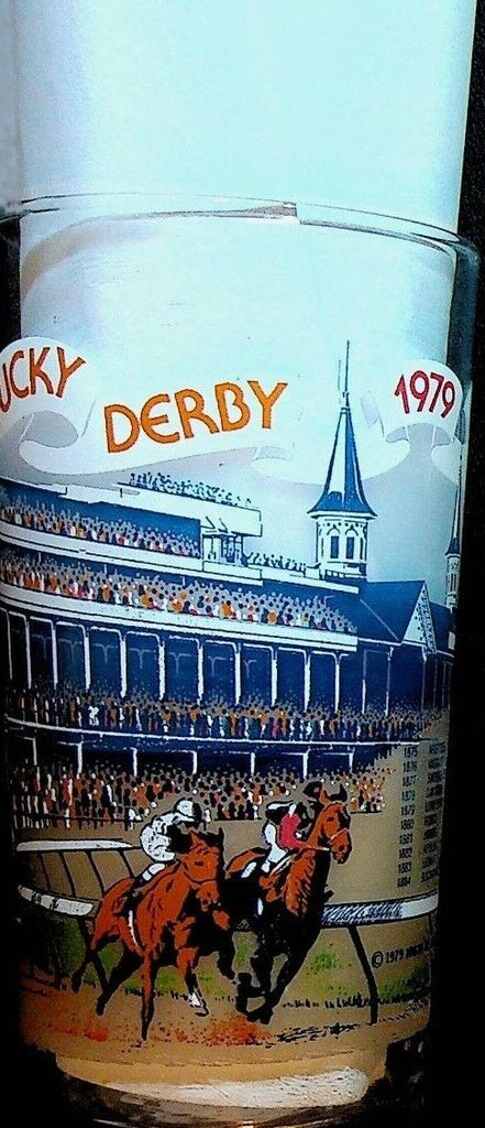Kentucky Derby Mint Julep Glass 1979 Run for the Roses