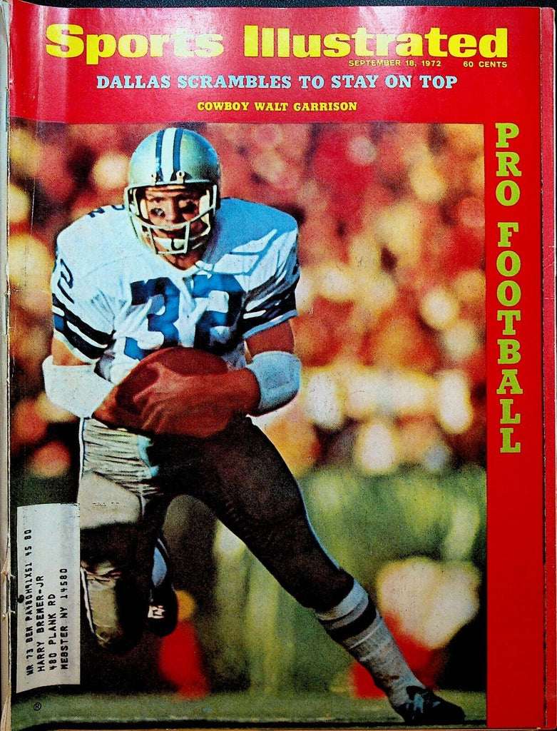 Sports Illustrated September 18 1972 Mark Harmon Dallas Cowboys – Papergoy