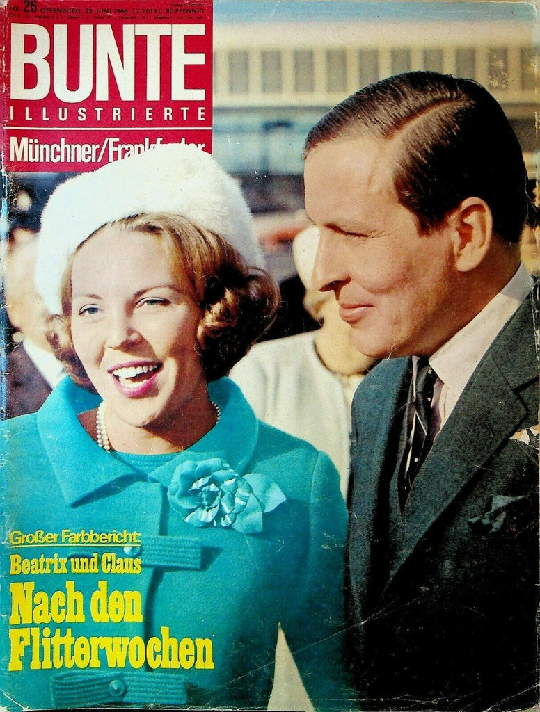 Bunte Illustrierte June 22 1966 Prince Claus Walt Disney Sword in the Stone