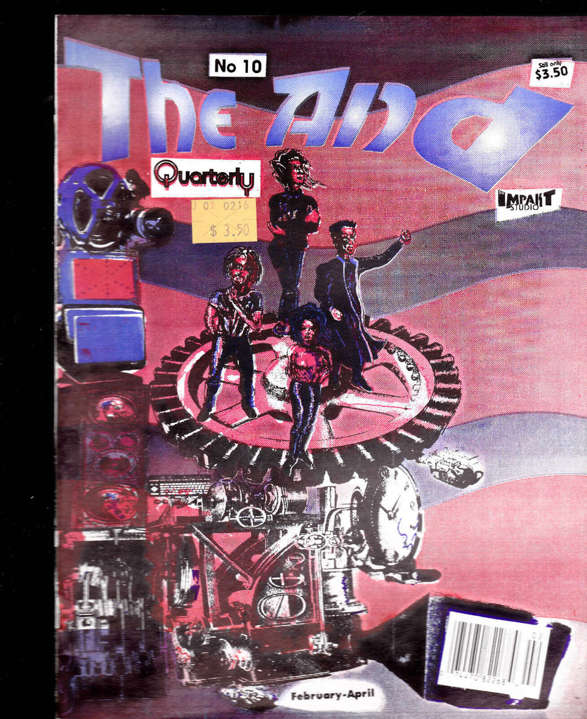 The And Quarterly #10 1993 Impakt Studio Countercultural Literature