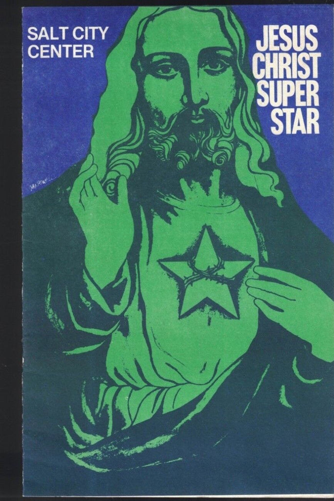 Jesus Christ Superstar Program Salt Lake City Production 1983 Utah