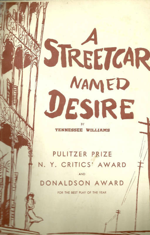 A Streetcar Named Desire Program Louise Platt Phillip Kenneally