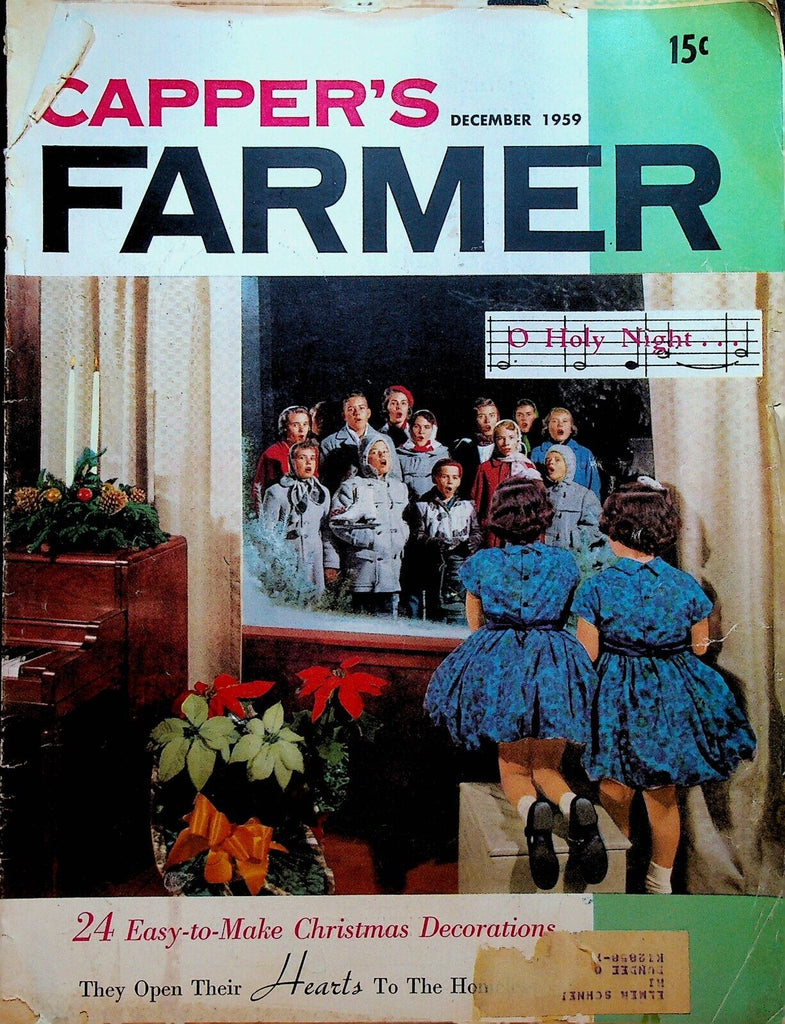 Capper's Farmer Magazine December 1959 Christmas Machinery Equipment
