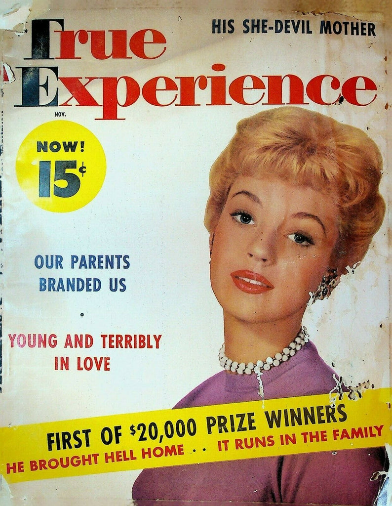 True Experience Magazine November 1956 Venetia Stevenson Victor Borge