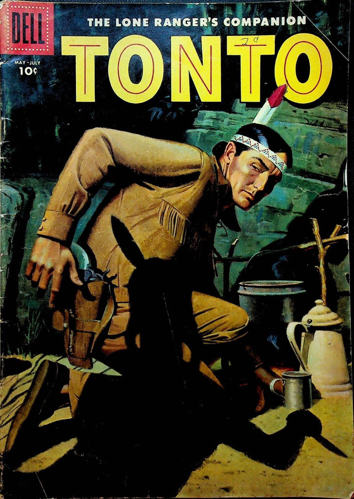 Tonto 23 Dell Comics Western 1956 Lone Ranger Companion