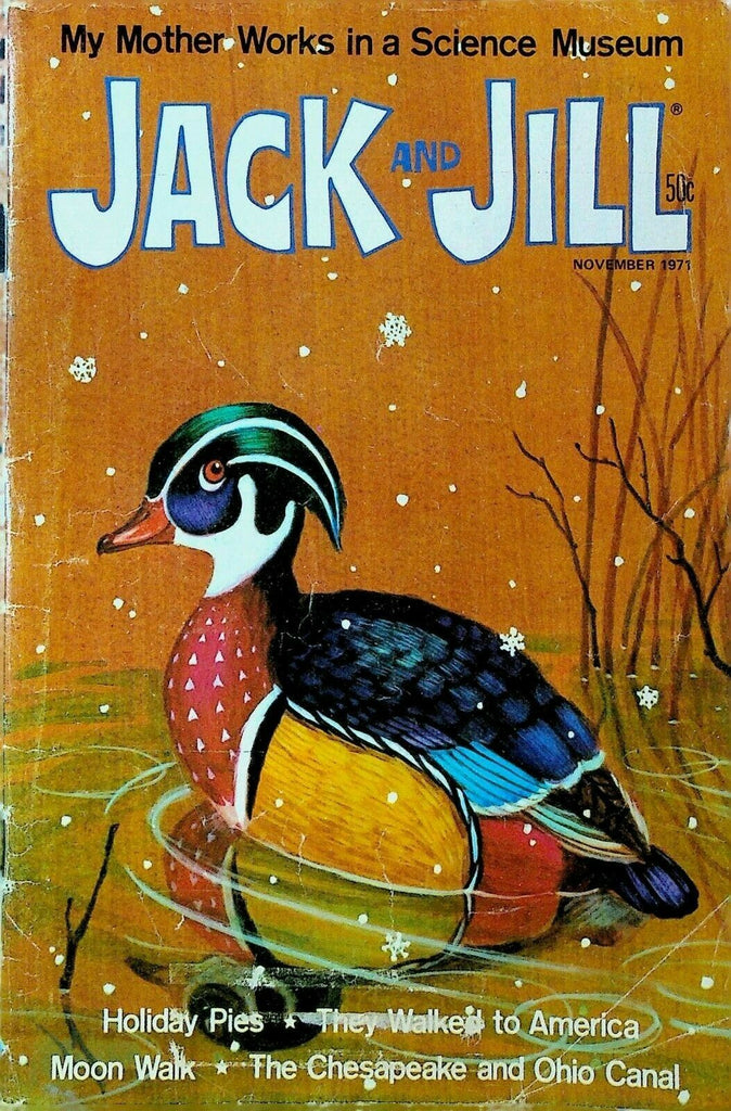 Jack & Jill Magazine November 1971 Chesapeake & Ohio Canal
