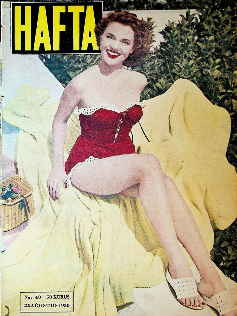 Hafta Magazine August 25 1950 Conchita Cintron Charles Lindbergh