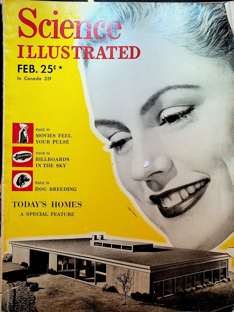 Science Illustrated Magazine February 1947 Henry J Kaiser Factory Houses