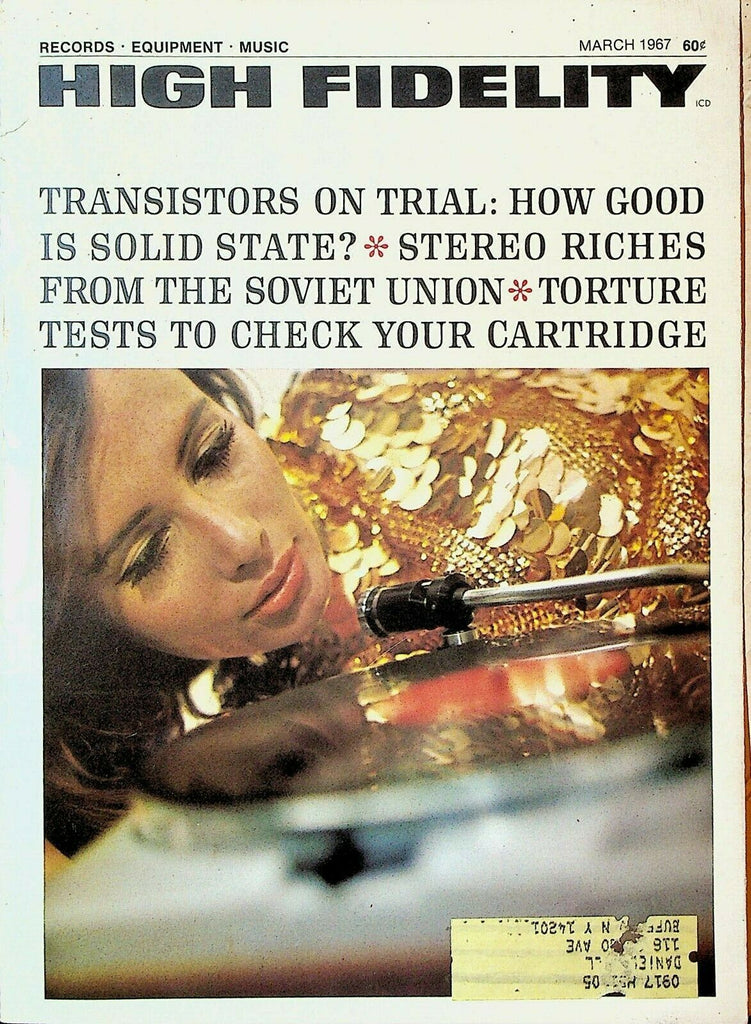 High Fidelity Magazine March 1967 Robert Farnon Arturo Toscanini Evelyn Lear