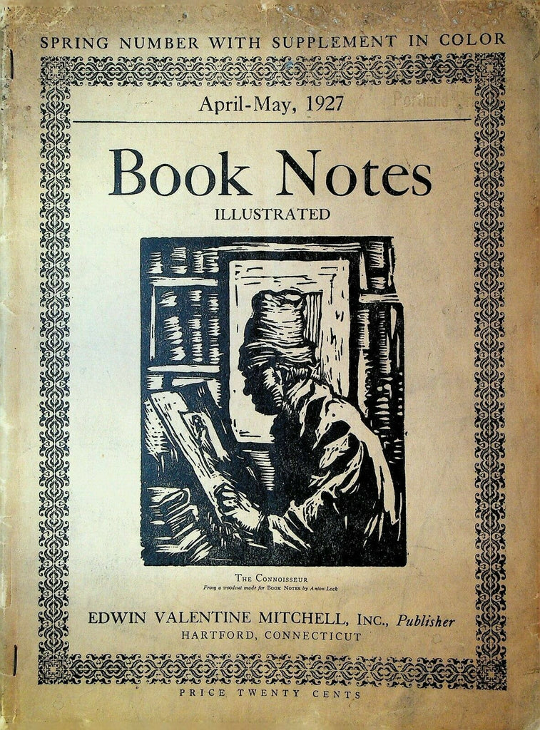Book Notes Illustrated April 1927 Josef Haydn Gabriele d'Annunzio