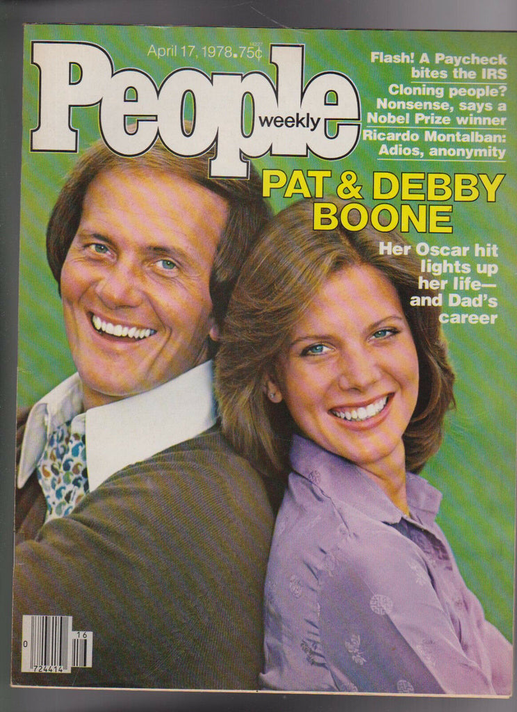 People Magazine Pat & Debby Boone Ricardo Montalban April 17 1978  Free S/H