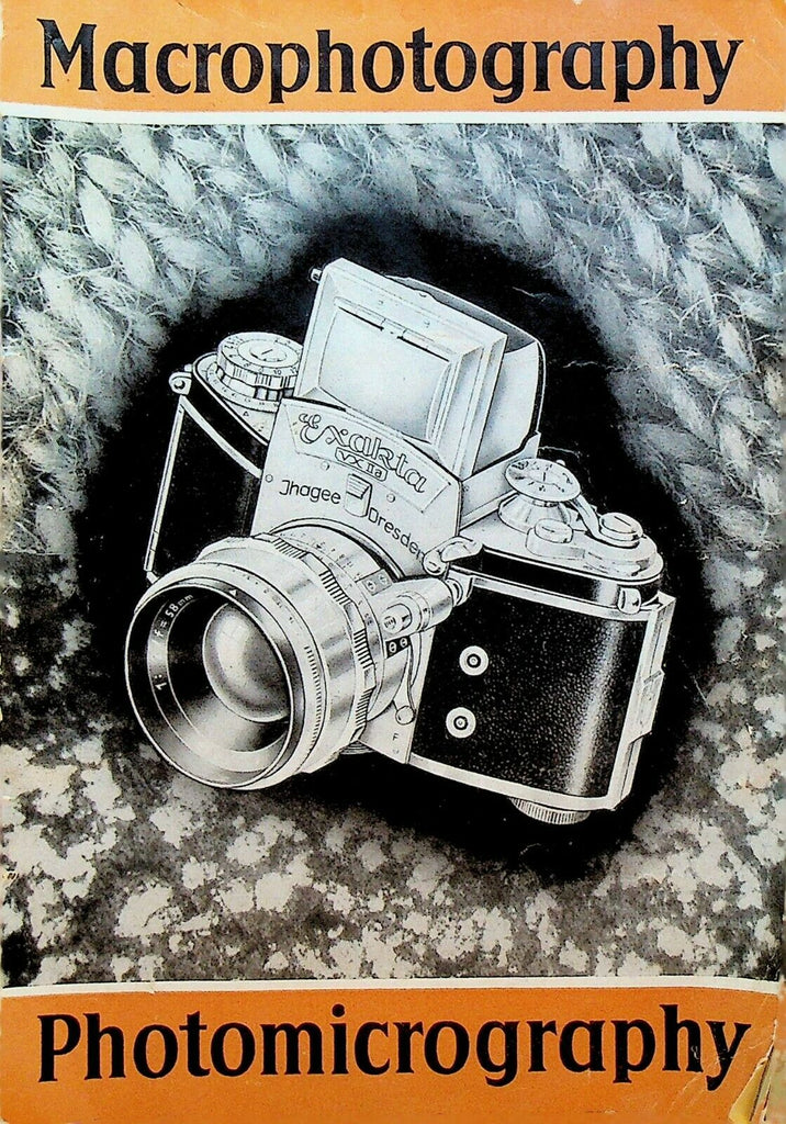 Macrophotography Photomicrography Exakta Camera Brochure 1957 Photography