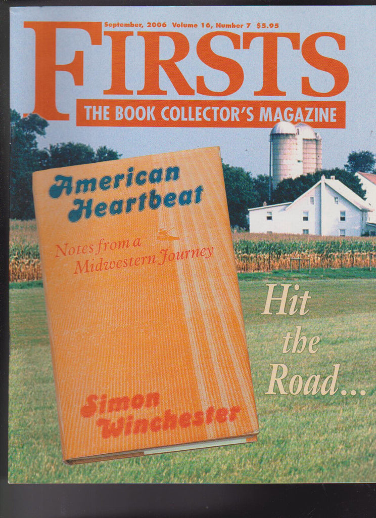 Firsts Book Collectors Magazine September 2006 Simon Winchester