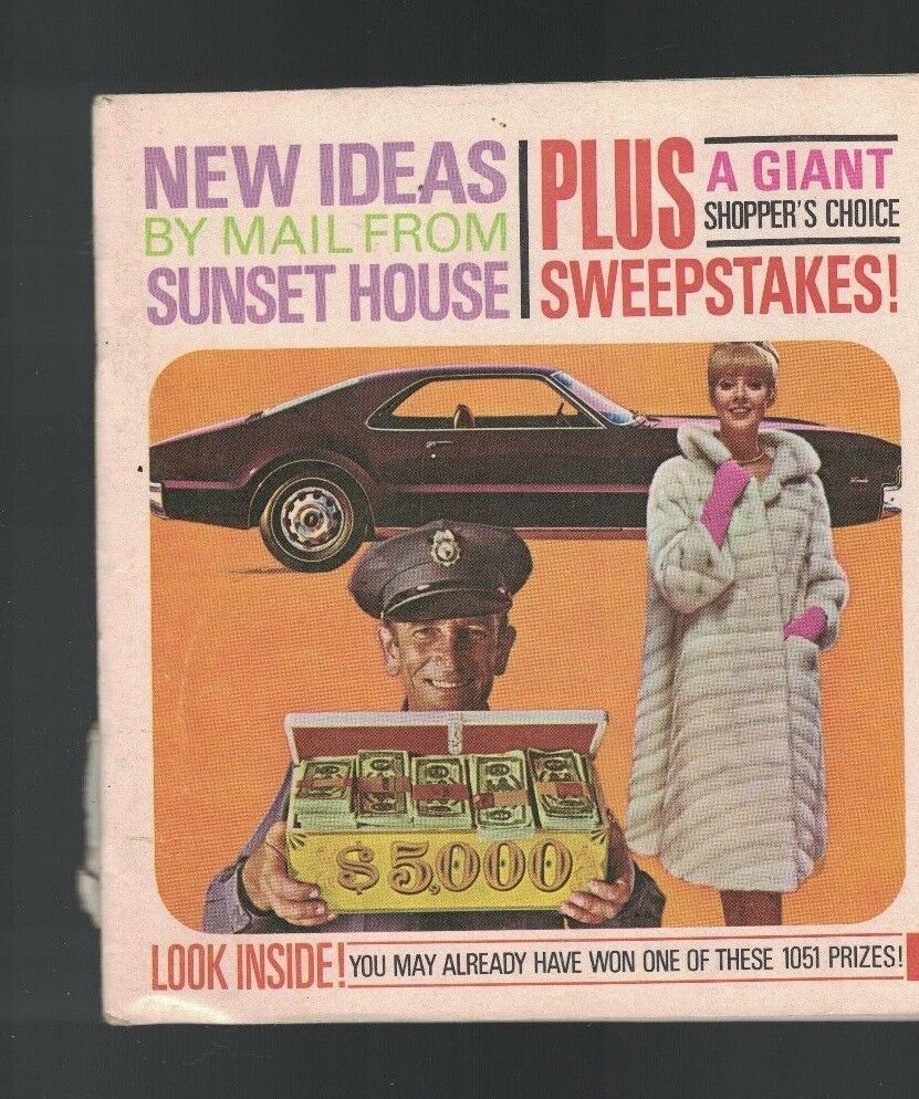 New Ideas from Sunset House Catalog 1966 Tchotchkes