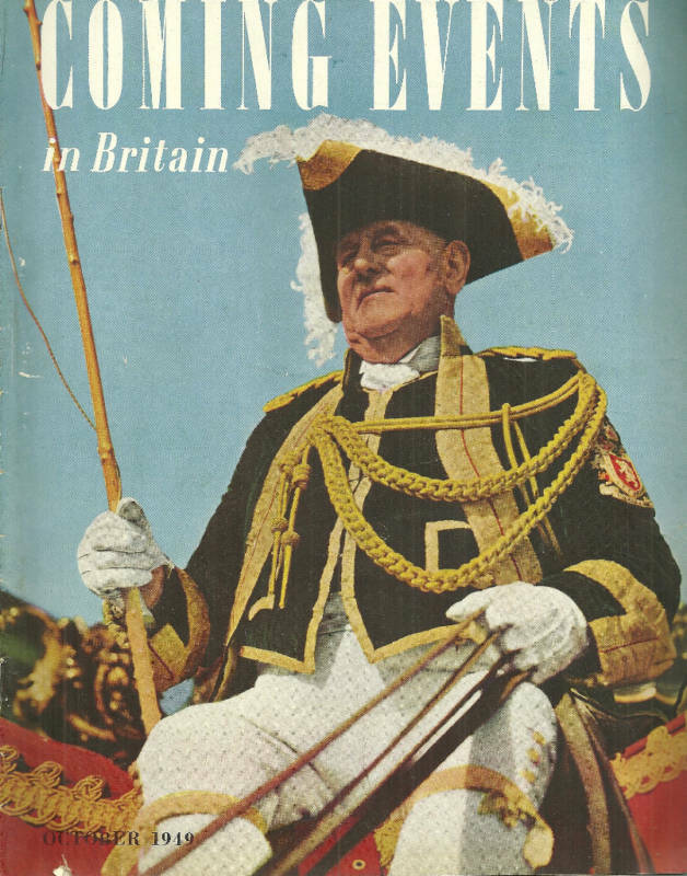Coming Events in Britain Lord Mayor's Coachman October 1949