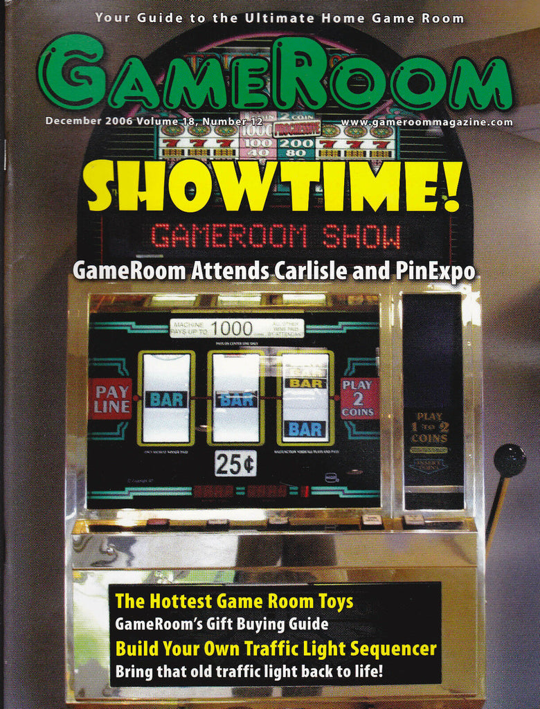 GameRoom Magazine Traffic Light Sequencer Carlisle PinExpo  December 2006