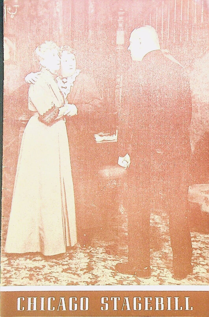 Arsenic & Old Lace  Chicago Stagebill  April 6 1941 Erich Von Stroheim