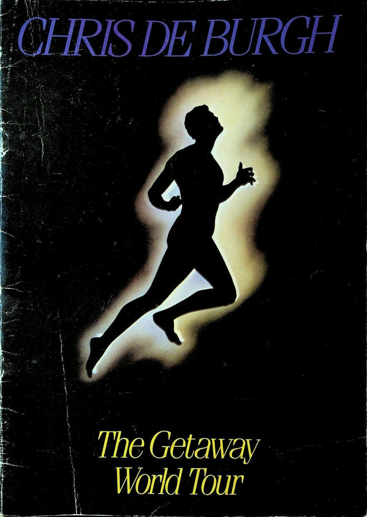 Chris De Burgh the Getaway Tour 1983 Souvenir Program Canada
