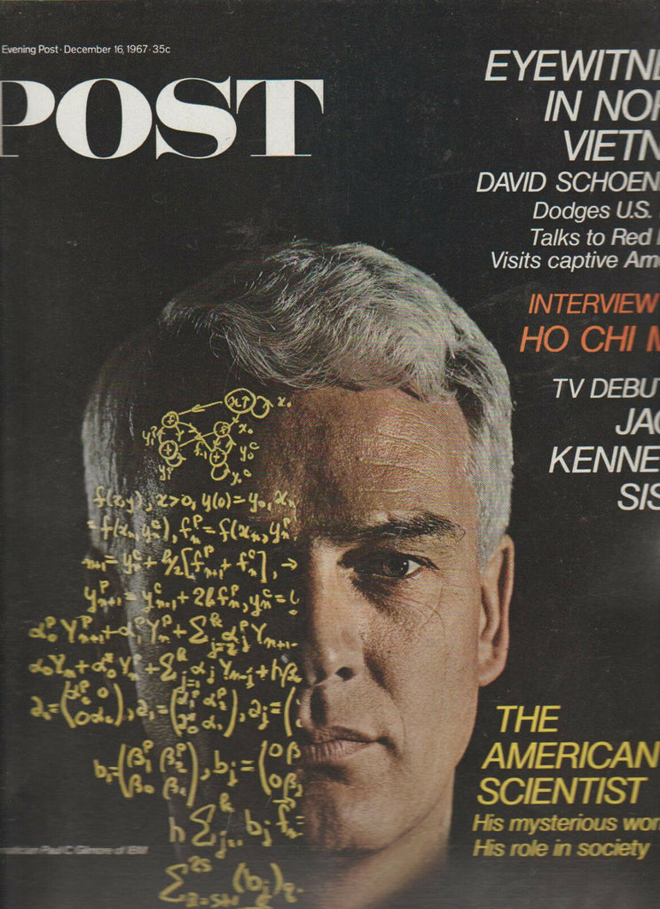 Saturday Evening Post December 16 1967 Ho Chi Minh David Schoenbrun