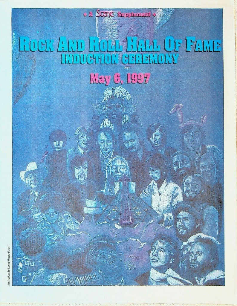Cleveland Scene Supplement May 6 1997 Rock & Roll Hall of Fame Jackson Five CSN